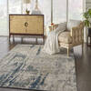 Nourison Artworks Beige 56 X 80 Area Rug  805-112726 Thumb 5