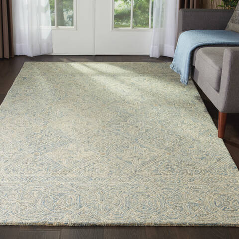 Nourison Azura Beige 53 X 75 Area Rug 805-112728 Image 3