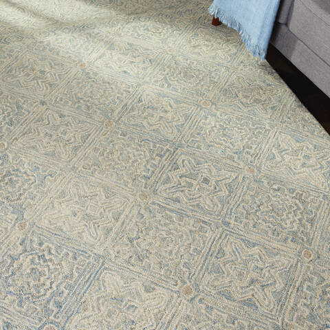 Nourison Azura Beige 53 X 75 Area Rug 805-112728 Image 4