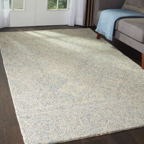 Nourison Azura Beige 53 X 75 Area Rug 805-112728 Image 5