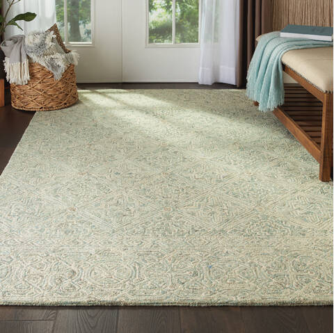 Nourison Azura Beige 53 X 75 Area Rug 805-112729 Image 3