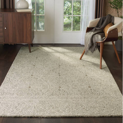 Nourison Azura Beige 53 X 75 Area Rug 805-112730 Image 3