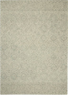 Nourison Azura Beige Rectangle 8x11 ft Wool Carpet 112732