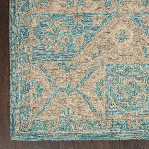 Nourison Azura Blue 53 X 75 Area Rug 805-112734 Image 1
