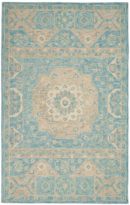 Nourison Azura Blue 53 X 75 Area Rug 805-112734 Image 0