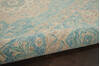 Nourison Azura Blue 53 X 75 Area Rug 805-112734 Thumb 2