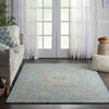 Nourison Azura Blue 53 X 75 Area Rug  805-112734 Thumb 3