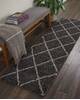 Nourison Brisbane Grey Runner 20 X 60 Area Rug 805-112754 Thumb 3