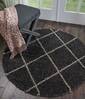 Nourison Brisbane Grey Round 50 X 50 Area Rug 805-112758 Thumb 3