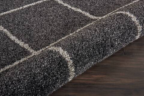 Nourison Brisbane Grey Round 82 X 82 Area Rug 805-112760 Image 2