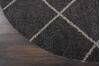 Nourison Brisbane Grey Round 82 X 82 Area Rug 805-112760 Thumb 1