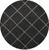 Nourison Brisbane Grey Round 82 X 82 Area Rug 805-112760 Thumb 0