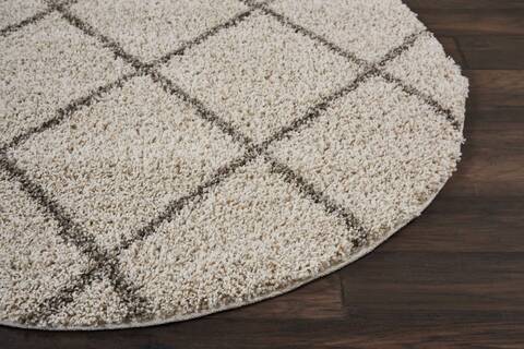 Nourison Brisbane Beige Round 50 X 50 Area Rug 805-112763 Image 4