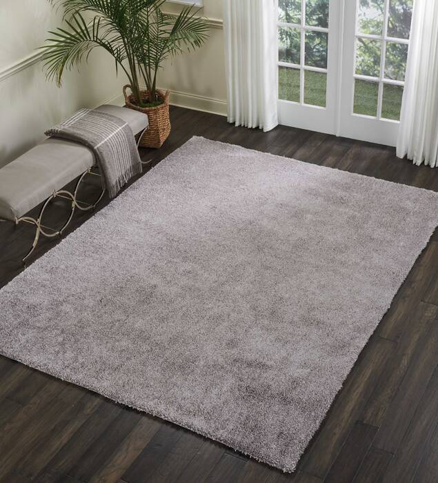 Nourison Palm Beach Grey 76 X 96 Area Rug 805-112771 Image 3