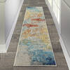 Nourison Celestial Multicolor Runner 20 X 60 Area Rug  805-112774 Thumb 3