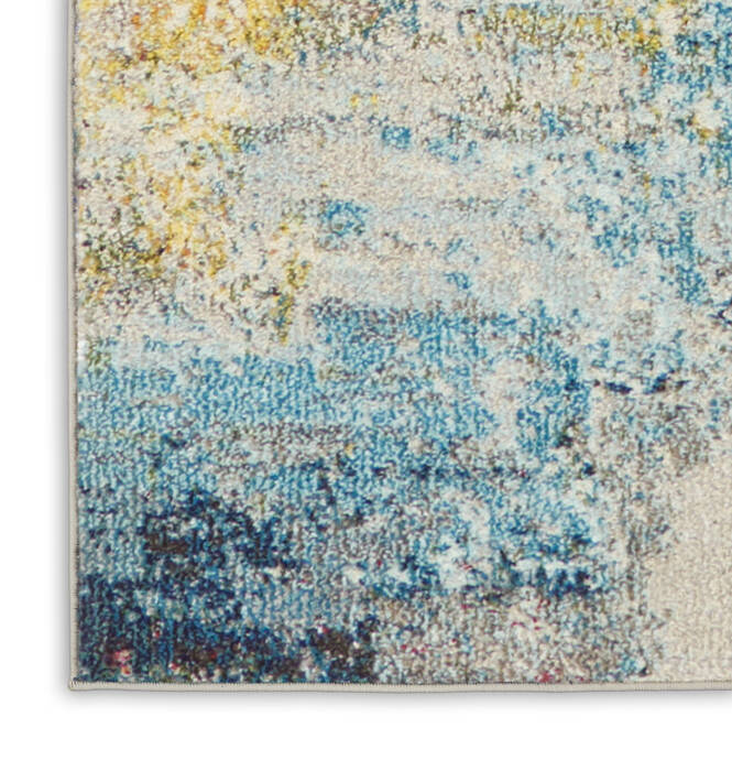 Nourison Celestial Multicolor Runner 22 X 100 Area Rug 805-112776 Image 4