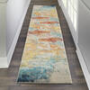 Nourison Celestial Multicolor Runner 22 X 100 Area Rug  805-112776 Thumb 3