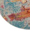 Nourison Celestial Multicolor Round 40 X 40 Area Rug 805-112779 Thumb 5