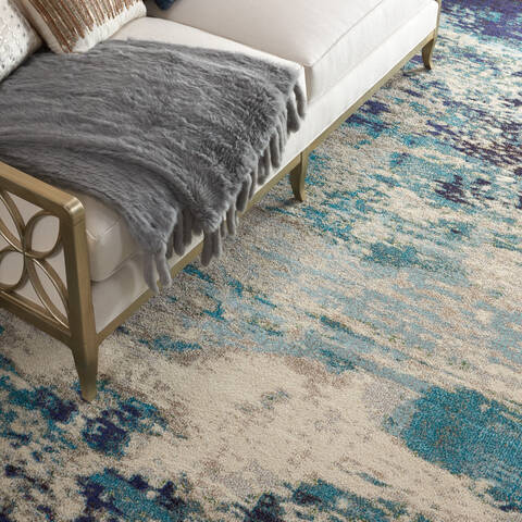 Nourison Celestial Beige 90 X 120 Area Rug 805-112785 Image 4