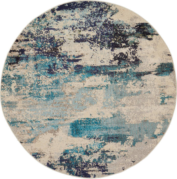Nourison Celestial Beige Round 40 X 40 Area Rug 805-112787 Image 0