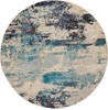 nourison_celestial_collection_white_round_area_rug_112787