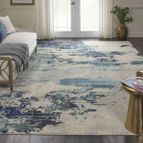 Nourison Celestial Beige 100 X 140 Area Rug 805-112788 Image 3