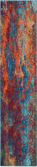 Nourison Celestial Blue Runner 22 X 100 Area Rug 805-112793 Image 0
