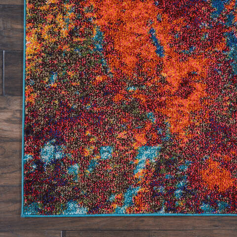 Nourison Celestial Blue 67 X 97 Area Rug 805-112796 Image 1