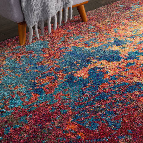 Nourison Celestial Blue 67 X 97 Area Rug 805-112796 Image 4