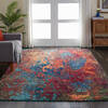 Nourison Celestial Blue 67 X 97 Area Rug 805-112796 Thumb 3