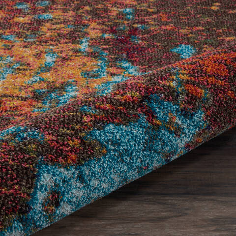 Nourison Celestial Blue 90 X 120 Area Rug 805-112798 Image 2