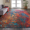 Nourison Celestial Blue 90 X 120 Area Rug 805-112798 Thumb 3