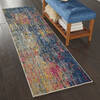 Nourison Celestial Blue Runner 20 X 60 Area Rug  805-112800 Thumb 3