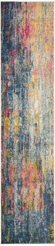 Nourison Celestial Blue Runner 10 to 12 ft Polypropylene Carpet 112801