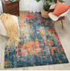 Nourison Celestial Blue 53 X 73 Area Rug 805-112803 Thumb 4