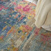 Nourison Celestial Blue Round 53 X 53 Area Rug 805-112807 Thumb 4