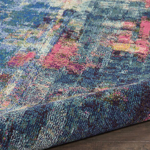 Nourison Celestial Blue 90 X 120 Area Rug 805-112810 Image 2