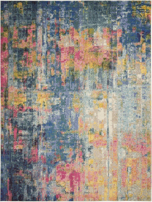 Nourison Celestial Blue 90 X 120 Area Rug 805-112810 Image 0