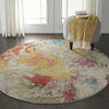 Nourison Celestial Beige Round 40 X 40 Area Rug  805-112818 Thumb 3