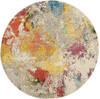 Nourison Celestial Beige Round 40 X 40 Area Rug 805-112818 Thumb 0