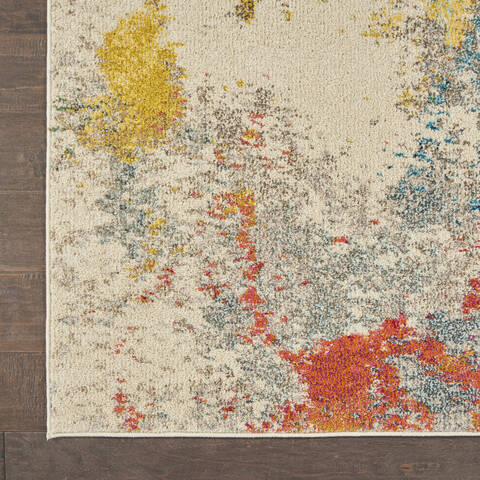 Nourison Celestial Beige 67 X 97 Area Rug 805-112820 Image 1