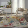 Nourison Celestial Beige 67 X 97 Area Rug  805-112820 Thumb 3