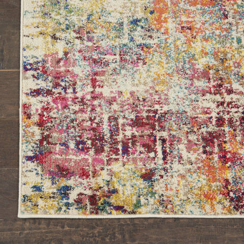 Nourison Celestial Purple Runner 20 X 60 Area Rug 805-112824 Image 1