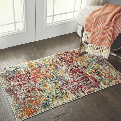 Nourison Celestial Purple 22 X 39 Area Rug 805-112829 Image 4