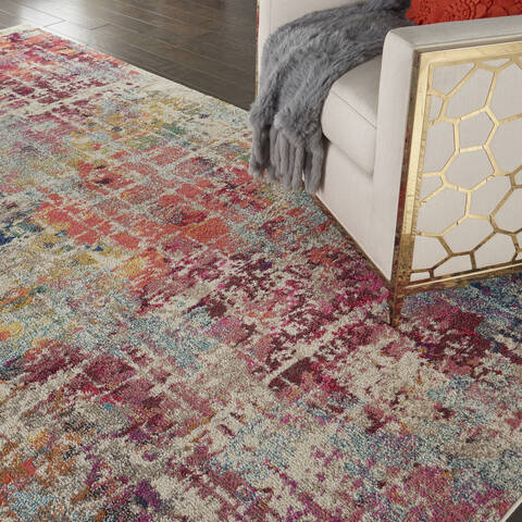 Nourison Celestial Purple 67 X 97 Area Rug 805-112832 Image 4