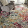 Nourison Celestial Purple Round 710 X 710 Area Rug 805-112833 Thumb 4