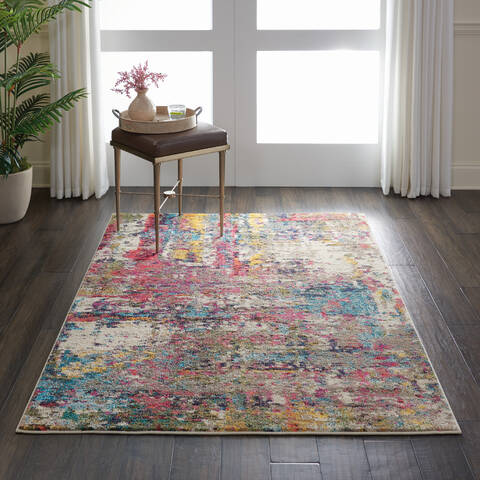 Nourison Celestial Multicolor 311 X 511 Area Rug 805-112838 Image 3