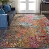 Nourison Celestial Multicolor 710 X 106 Area Rug  805-112840 Thumb 3