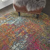 Nourison Celestial Multicolor Round 40 X 40 Area Rug  805-112842 Thumb 4