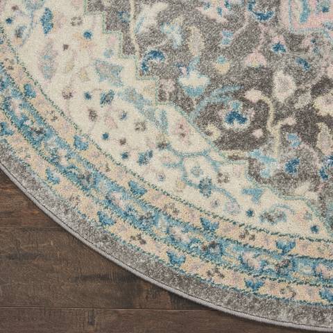 Nourison CALABAS White 43 X 63 Area Rug 805-112858 Image 3